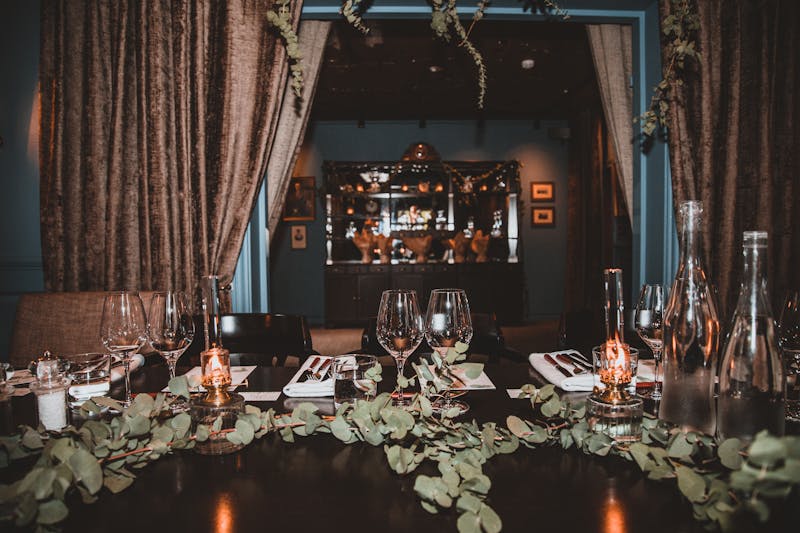 Guests enjoying a private dining event at Punch Pizza